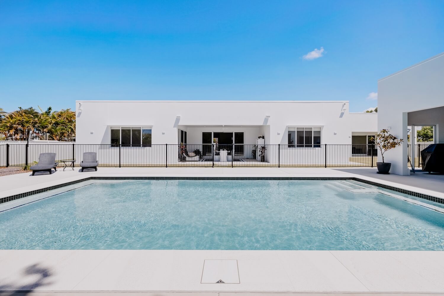 Pool and garden